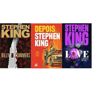 Imagem de KIT 3 LIVROS STEPHEN KING Billy Summers + Depois + Love A história de 