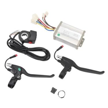 Imagem de Kit de Controlador de Bicicletas Elétricas, Aceleração do Polegar do Controlador 36V 1000W e Alavanca de Freio Duplo, para Bicicletas Elétricas, Triciclos e Scooters
