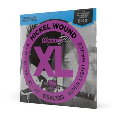 Imagem de Encordoamento Guitarra .009 D'Addario XL Nickel Wound ESXL120 - D ADDA