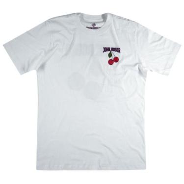 Imagem de Camiseta Masculina Manga Curta Algodão fio 30 Streetwear John Roger Ba