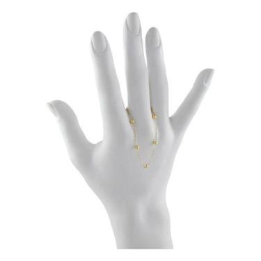 Imagem de Pulseira Bolinhas 3.0 Mm 17 Cm Ouro 18k 750 Pulso Fino - JOIE JOIAS FI