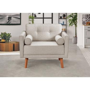 Imagem de Poltrona Moderna Luma Decoração Sala, Varanda, Recepção