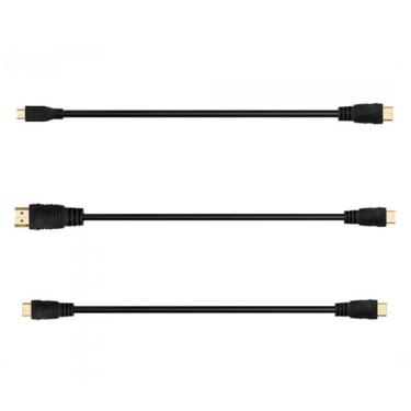 Imagem de Kit Cabos Zhiyun Mini Hdmi Hdmi / Mini Hdmi / Micro Hdmi
