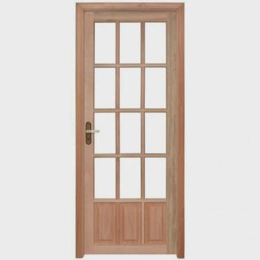 Imagem de Porta de Madeira 213x84cm sem Vidro com Batente 9,4cm ewk P22 M30 Rondosul