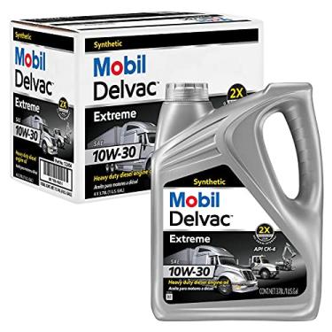 Imagem de Mobil Delvac Extreme HD Full Syn Diesel Oil 10W-30, 1 Gal, Case/4