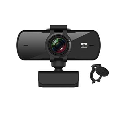 Imagem de bns7fapq Webcam Webcam 1080P 2K HD Computador Web Cam PC Câmera com Microfone USB Plug and Play Chamadas de Vídeo Conferência Trabalho PC Gamer Webcast para Jogos Gravação de Chamadas de Vídeo (Cor