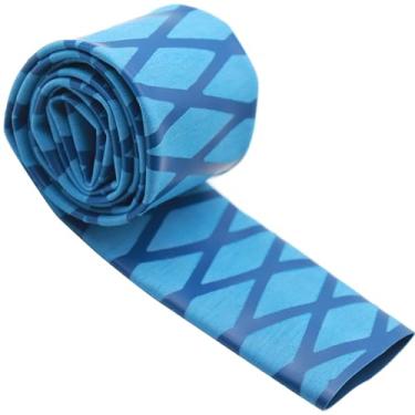 Imagem de Tubo de mangas termocolantes Ted Lele 30 mm para cabo de varão, cortiça antiderrapante, isolamento à prova d'água, 1 metro, preto, Vermelho, 45mm