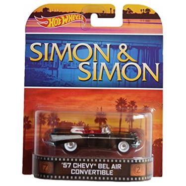 Imagem de Hot Wheels '57 Chevy Bel Air Convertible, [Black] Simon & Simon