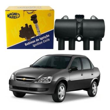 Imagem de Bobina De Ignição Marelli Corsa Classic 1.0 Flex 2011 A 2016 - Magneti