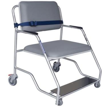 Imagem de Cadeira de Rodas Hospitalar de Obeso para Sala de Ressonância Magnétic