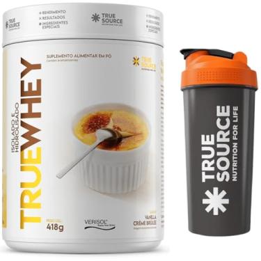 Imagem de Combo True Source Whey Protein Hidrolisado e Isolado c/colágeno Verisol (418g, Creme Brulee)