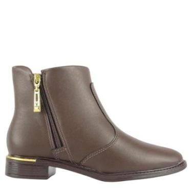 Imagem de Bota Feminina Vizzano Cano Curto Coturno Casual-Feminino