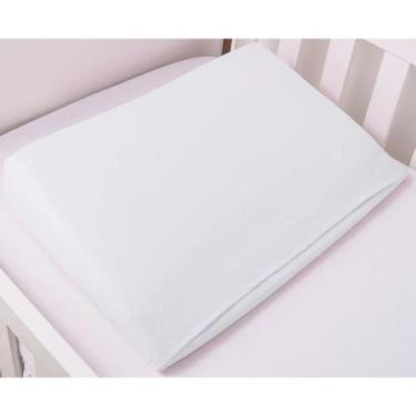 Imagem de Travesseiro Anti Refluxo Rampa Bebê para Berço, branco