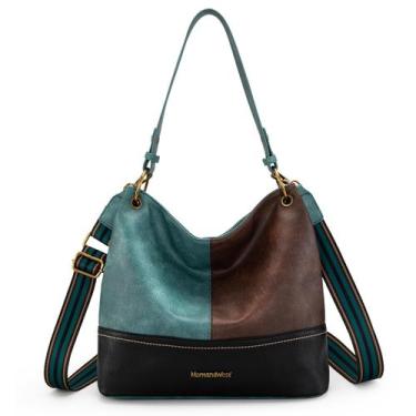 Imagem de Bolsa Hobo Montana West de couro grande para mulheres MWC-047FTQ