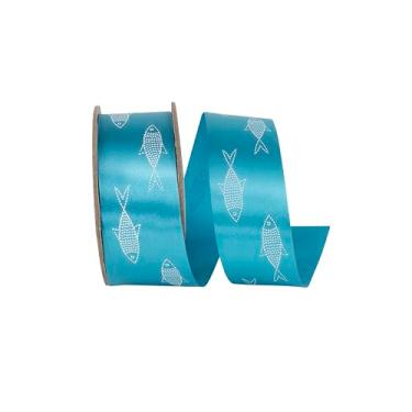 Imagem de Reliant Ribbon Fita de peixe Shore Line, turquesa