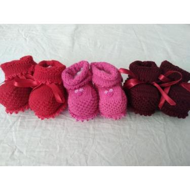 Imagem de Sapatinho resem nascido 3 unidade - Armarinhos