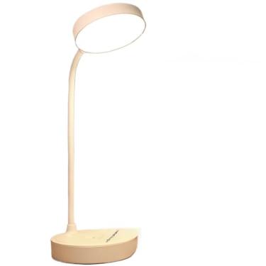 Imagem de Luminária De Mesa Recarregáveis Led Com Proteção Os Olhos Usb Iluminaria Abajur Lâmpada De Mesa Para Quarto Dormitório