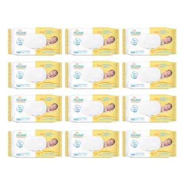 Imagem de Lenços Umedecidos para Recém-Nascido Meu Bebê, 12 Unidades