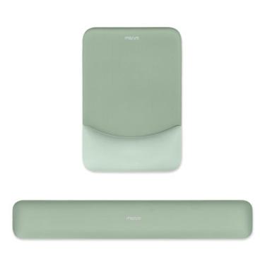 Imagem de Conjunto de suporte de descanso de pulso MOSISO para mouse pad e tecla