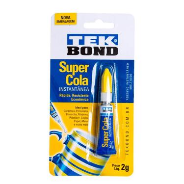 Imagem de Kit 10 Super Cola Tekbond 2g