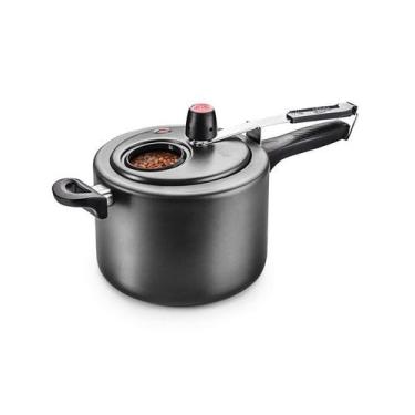 Imagem de MTA Panela de Pressão Antiaderente com Visor na Tampa de 4,5L 6000 Gra