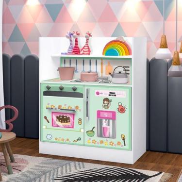 Imagem de Cozinha Infantil 2 Portas 1 Gaveta Magia - Gabrielli Móveis