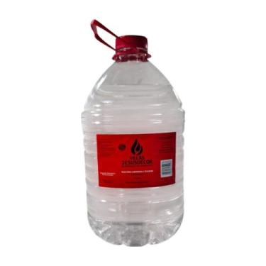 Imagem de Fluído 5L Normal Sem Aroma Óleo De Vela Lamparina Tocheiro - Velas Jes