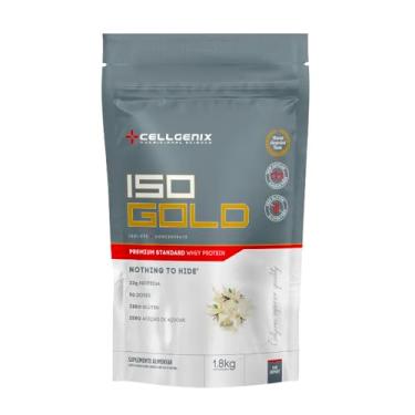 Imagem de Whey Protein Iso Gold Premium Standard 1.8kg Ref - CELLGENIX NUTRITIONAL SCIENCE (1,8Kg, Baunilha)