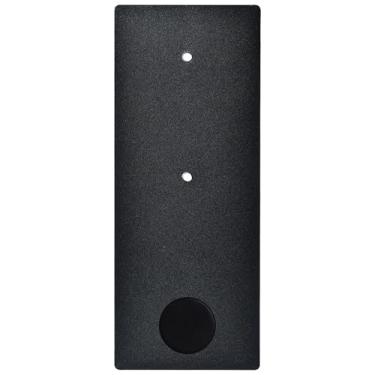 Imagem de Luwanburg Tampa magnética preta para garrafas, placa de metal, placa magnética montada na parede para abridor de garrafas, geladeira