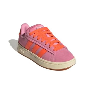 Imagem de adidas Tênis feminino Grand Court Alpha 00s, Rosa Bliss, laranja semiimpacto/chiclete, 9.5
