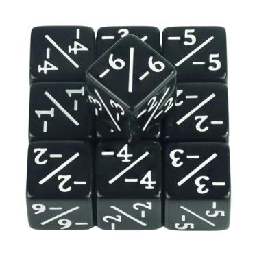 Imagem de Conjunto de Dados para Ensino de Matemática Infantil - 10 Dados D6 com