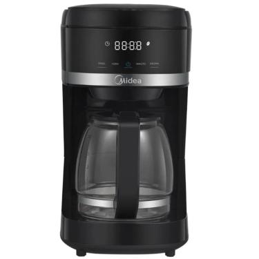 Imagem de Cafeteira Digital Programavel Midea 1000W faz 37 Xicaras Black Ellegance 127V