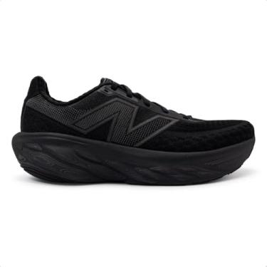 Imagem de New Balance Fresh Foam X 1080 V14 masculino, Preto/Preto Metálico/Phantom, 41
