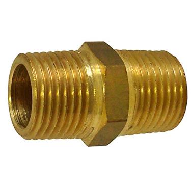 Imagem de Niple em latão 1/2" x 1/2" - Arcom