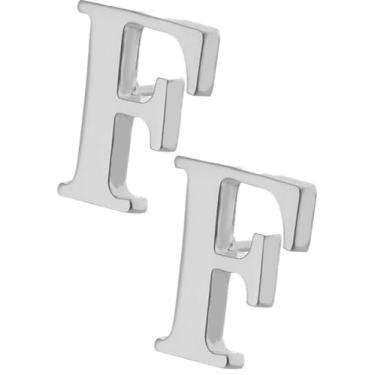 Imagem de Broches de terno de ouro e prata de ouro e prata para homens e mulheres com botões de metal, 1.4cm/1.2cm, Liga de aço, Sem Pedra Preciosa