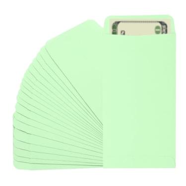 Imagem de PATIKIL Envelope para dinheiro, pacote com 25 envelopes de dinheiro de 16,5 cm x 8,9 cm, sacos para dinheiro, carta de desafio de economia de orçamento, para moedas de presente, cheques, bilhetes
