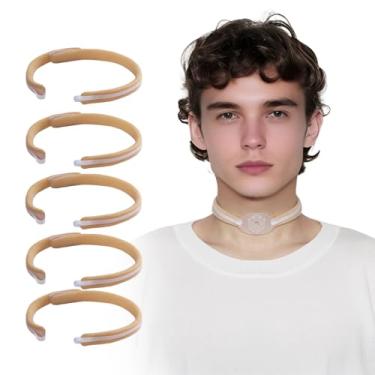 Imagem de EHUSPU Suporte de tubo de suprimentos de traqueostomia ajustável (5 peças - tamanho grande (G)