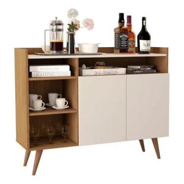 Imagem de Aparador Buffet Celta Cantinho Organizador 3 Portas - 4 Cores - GIGA M