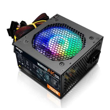 Imagem de Fonte Aigo AK700 Pro ATX 700W Real PFC Ativo 220V