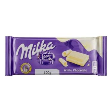 Imagem de Chocolate Branco Milka 100g