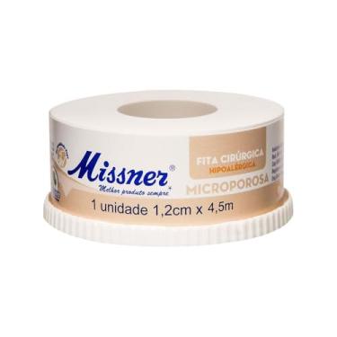 Imagem de Fita Microporosa, Bege, 1.2 Cm X 4.5 M, Missner
