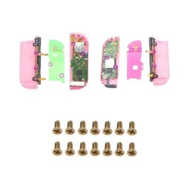 Imagem de Peças De Reparo Do Controlador Joy-Con Esquerdo E Direito Parafusos Ti