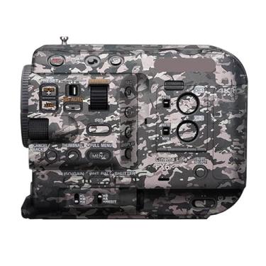 Imagem de Adesivo de capa de câmera para Sony FX6 protetor de câmera película protetora anti-arranhões decoração FX 6 (Camuflagem de campo)