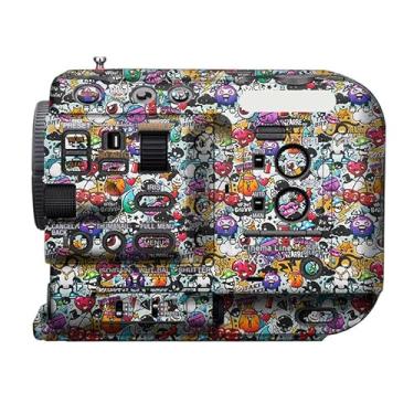 Imagem de Adesivo de capa de câmera para Sony FX6 protetor de câmera película protetora anti-arranhões decoração FX 6 (grafite branco)