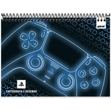 Imagem de Caderno cartografia esp. Superior 80fls Playst. 2407522 Spiral Ps pt 1 un