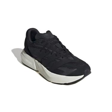 Imagem de adidas Tênis masculino Lightblaze, Preto/Preto/Branco, 46