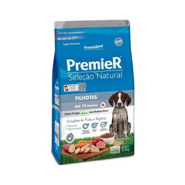 Imagem de Ração Premier Sel Natural Cão Filhote Frango Batata 2,5kg - PremieRpet