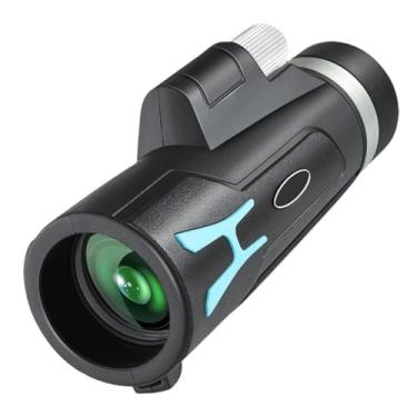 Imagem de Telescópios Profissionais Monocular Amplo Campo de Visão Vidro ótico revestido FMC portátil IPX4 Telescópio impermeável para observação de aves Viagem Concerto de Caminhada,A