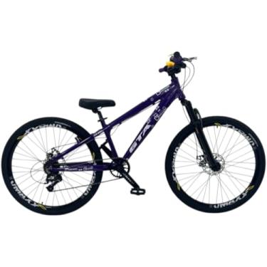 Imagem de Bicicleta Aro 26 Gta Coroa Unica 7v Freio A Disco C/Patinho (Roxo)