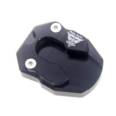 Imagem de Riderjacky Para Yamaha XMAX 300 2017-2019, X-MAX 125 250, NMAX 155 2015 2016, N-MAX 125 Acessórios Motocicleta Kickstand Extender Suporte Lateral Extensão Ampliador Placa de Suporte